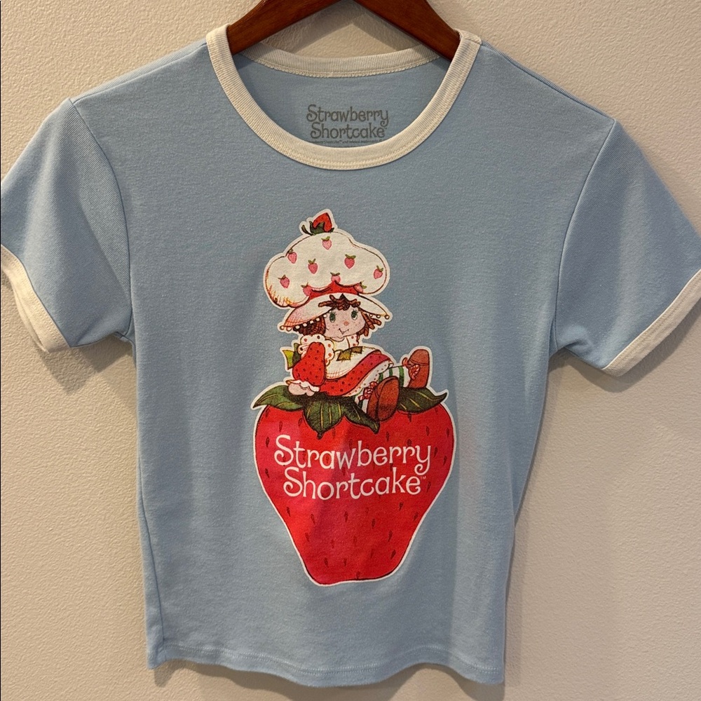 Strawberry Shortcake Blue Women's Short Sleeve Tee